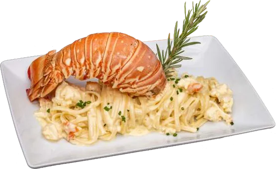 Lagosta com Linguini