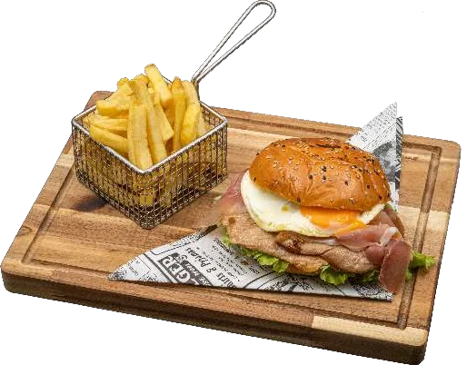 Hamburguer Bifana Portuguesa