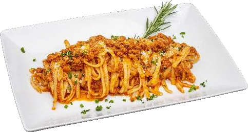 Linguini com Ragù à Bolonhesa