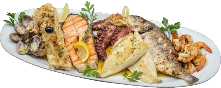 Seleção de Peixes e Mariscos Clássicos
