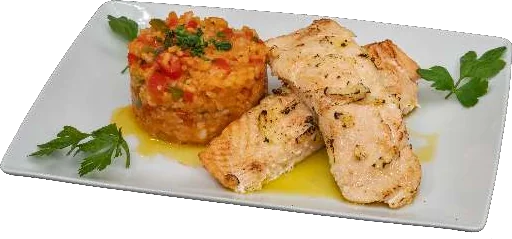 Lombo de Salmão Grelhado